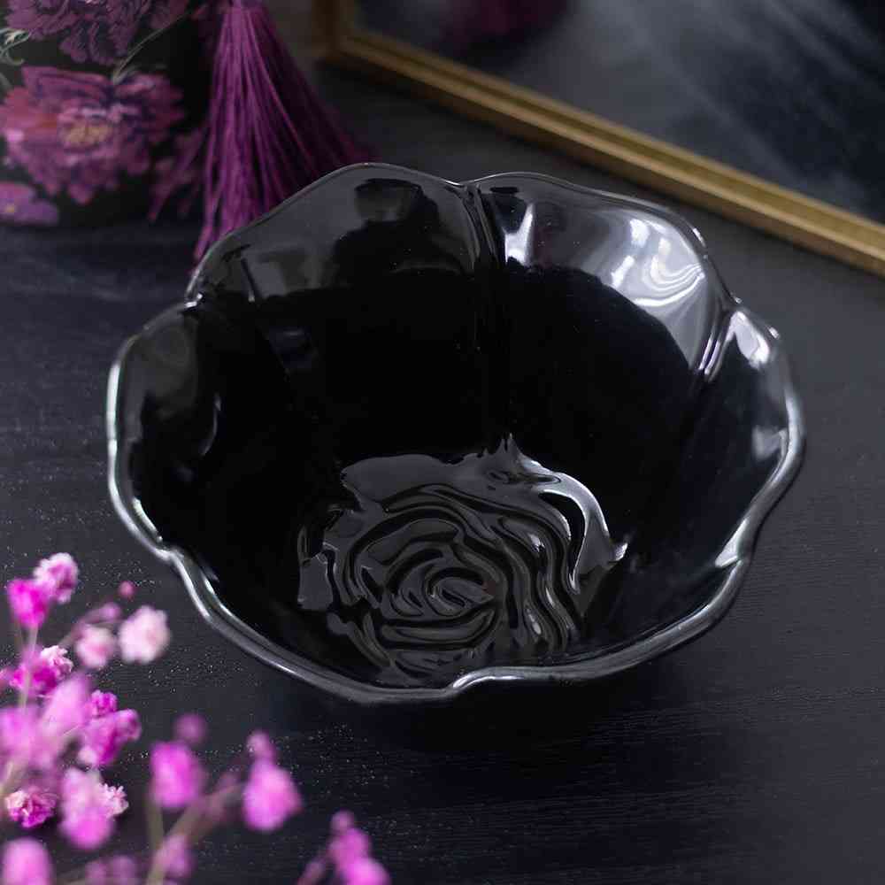 Something Different - Black Rose Decoratie schaaltje - Zwart